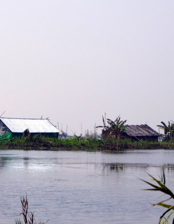 Floating Huts of Loktak